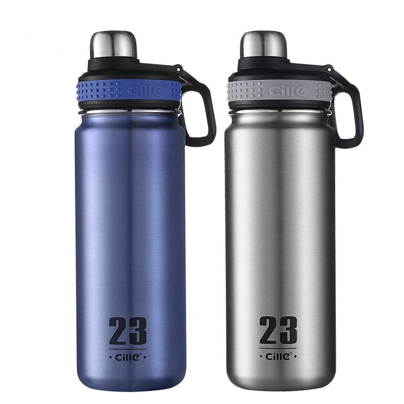 Stainless Steel Sport Fitness Thermos Bottle