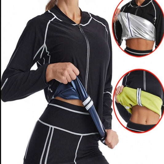 Women Body Shapers Sweat Sauna Suit