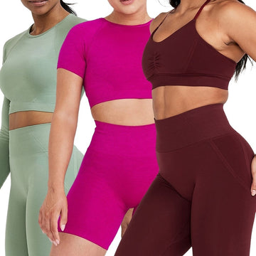 Effortless Women Seamless Yoga Set