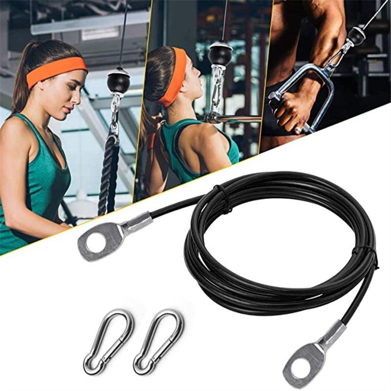 Heavy Duty 2M-5M Gym Cable