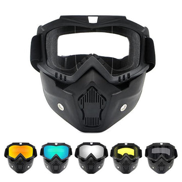 Bicycle Tactical Goggle Glasses Mask