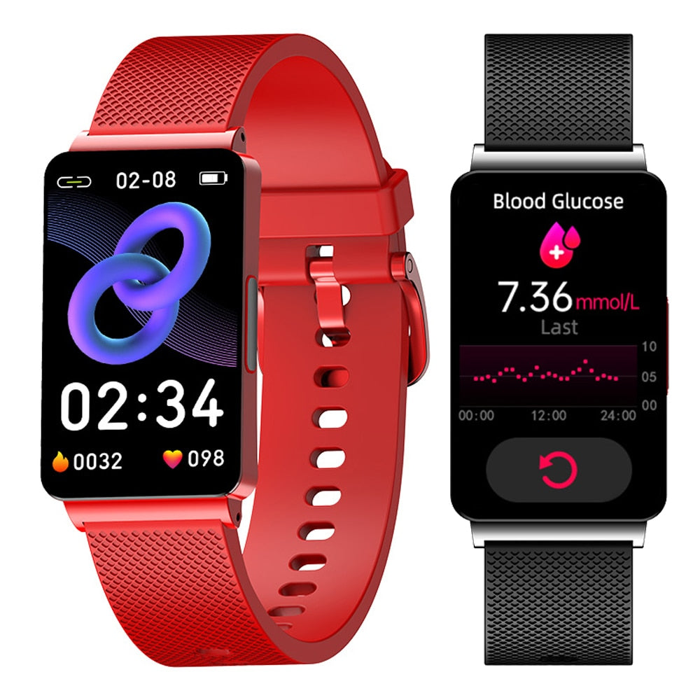 ECG Sensor Fitness Smartwatch