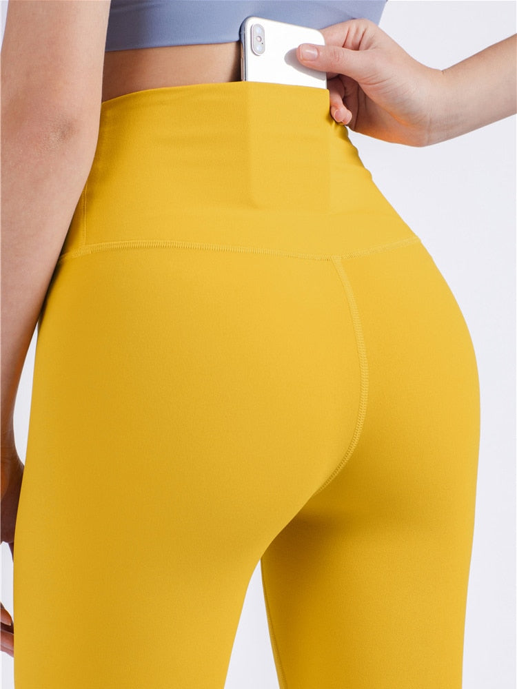 Women Hidden Pockets Gym Leggings