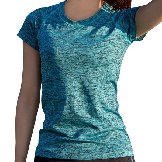 Women Quick Dry Sports Yoga Shirt