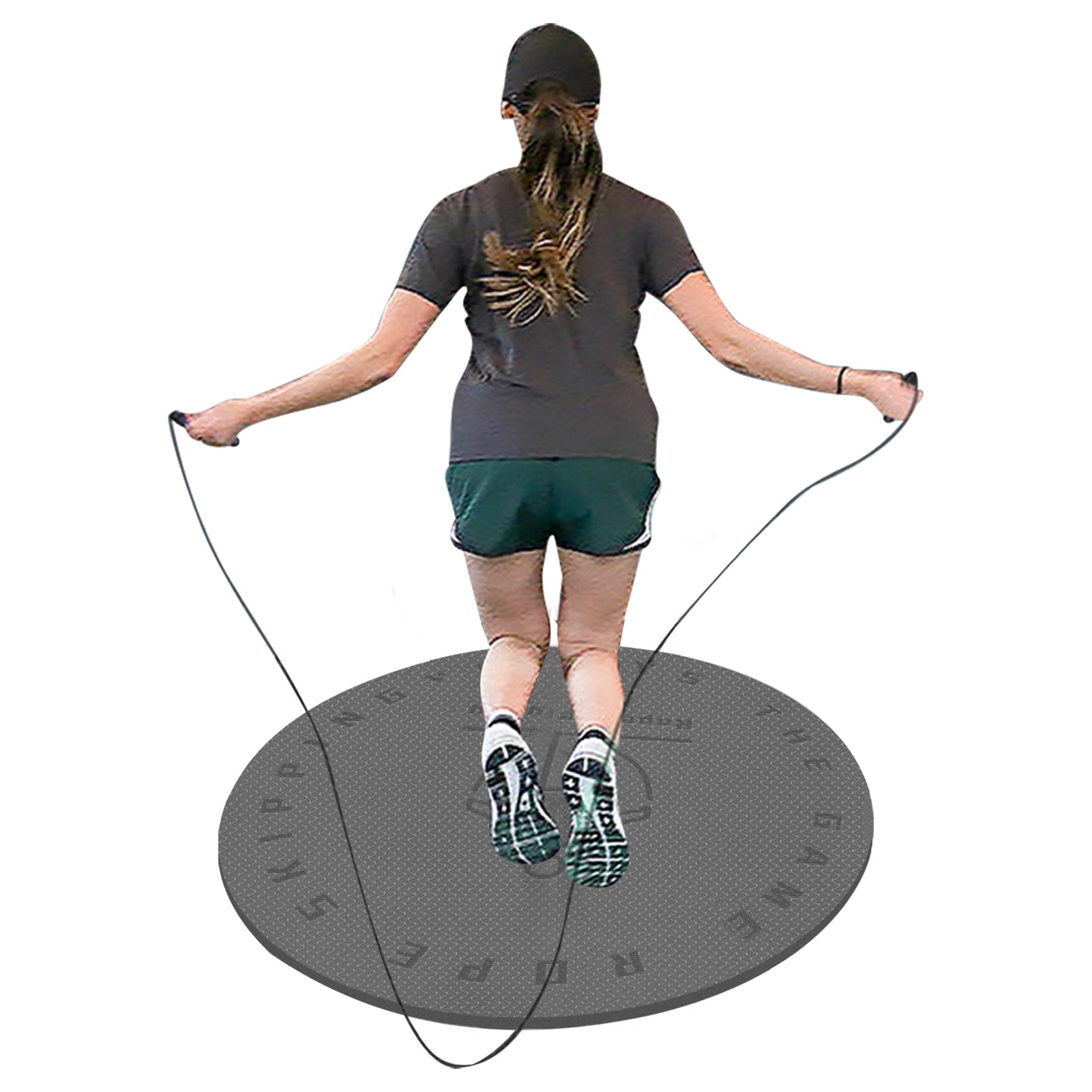 Shock-absorbing Jump Rope Mat