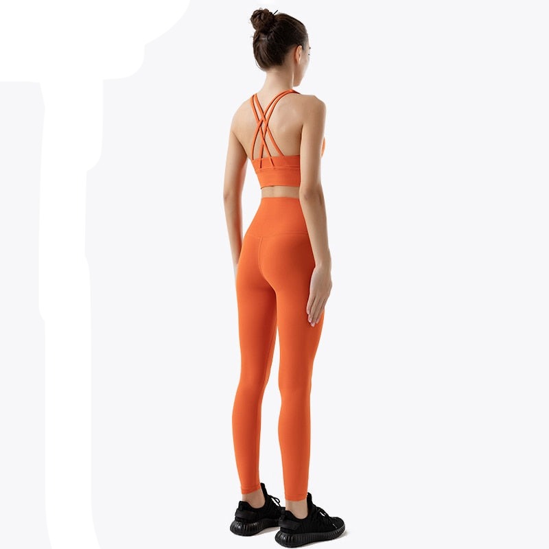 Women Nylon Gym Fitness Clothes