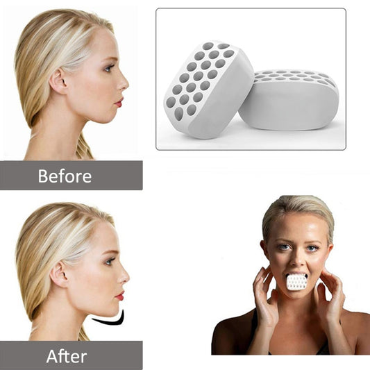 Jaw Exerciser Face Neck Toning Gym Ball