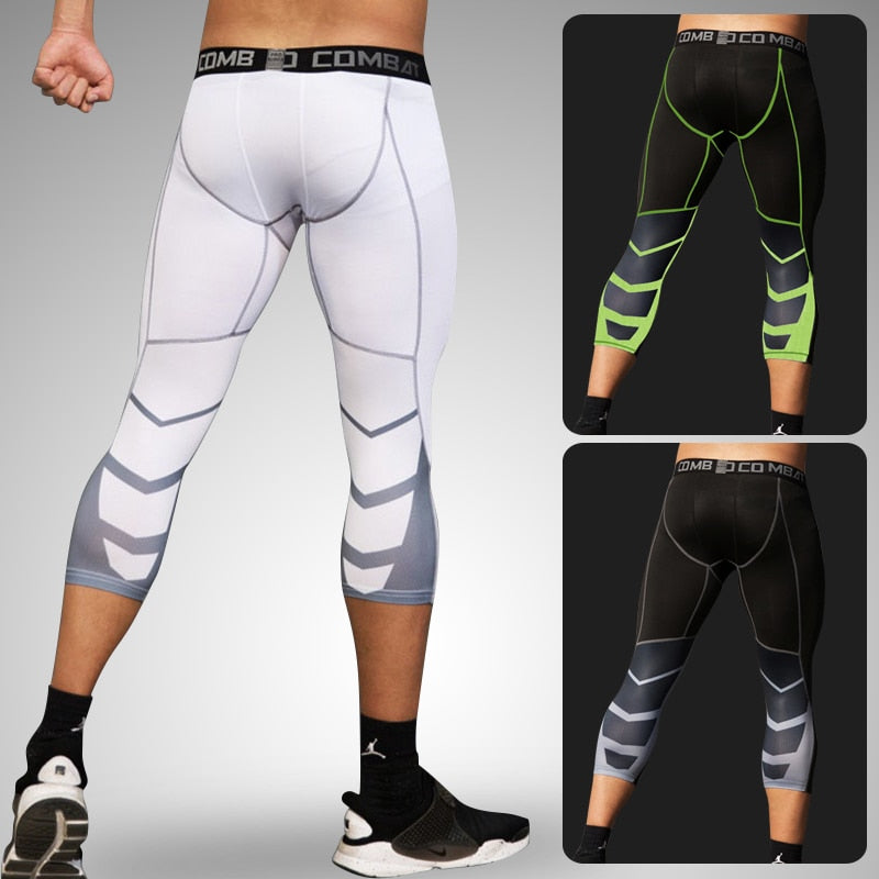 Men's Sports 3/4 Cropped Pants