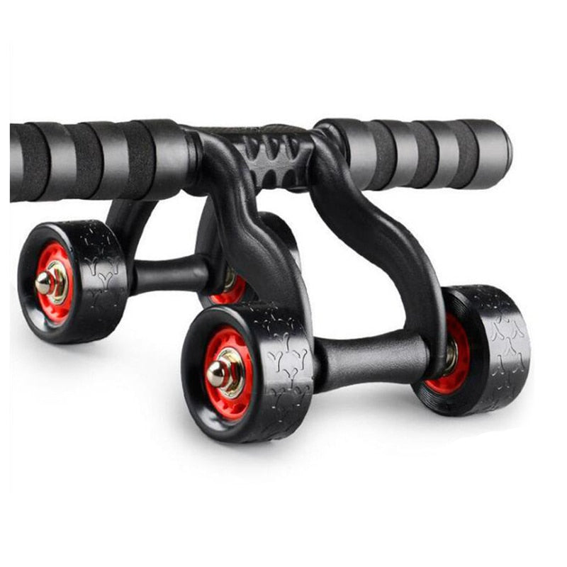 Gym 4 Wheels Ab Roller Default Title