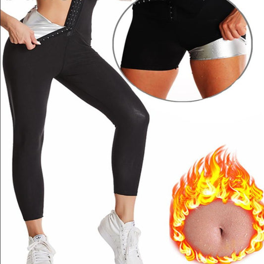 High Waist Women Seamless Black Pants