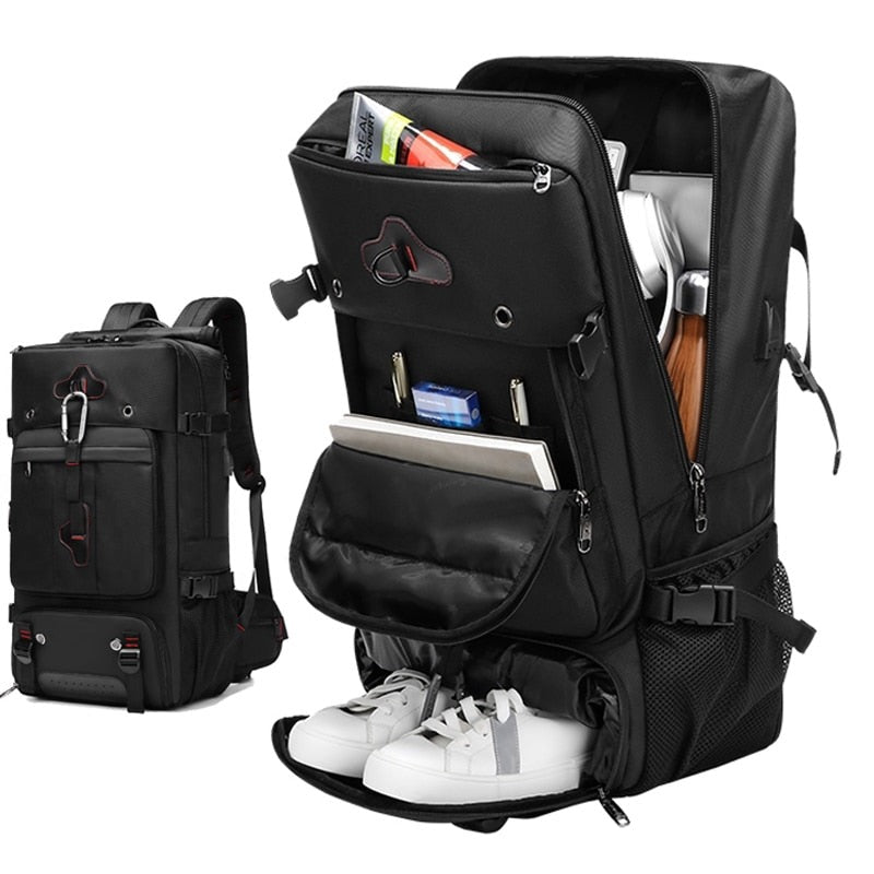 Men 80L Outdoor Backpack