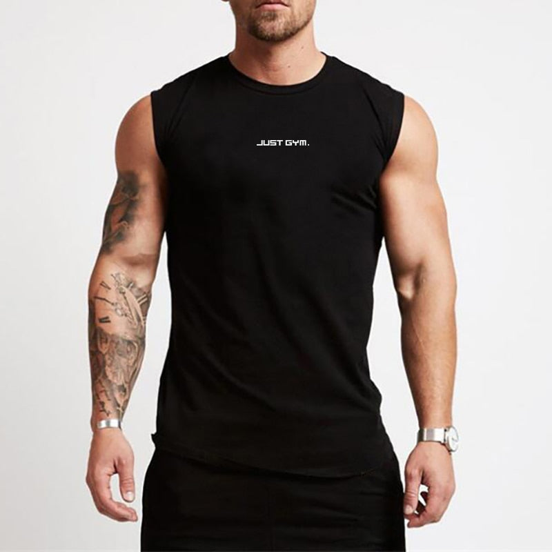 Men Cotton Gym Tank Top