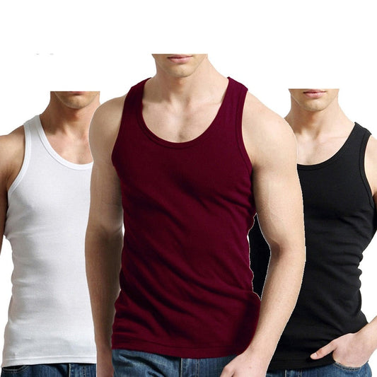 Men Cotton Running Tank Tops