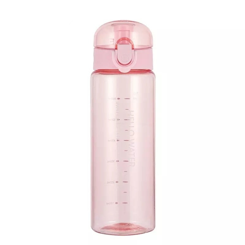 Portable 780ml Fitness Plastic Water Bottle