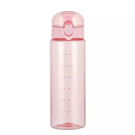 Portable 780ml Fitness Plastic Water Bottle