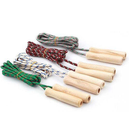 Wooden Handle Skipping Rope