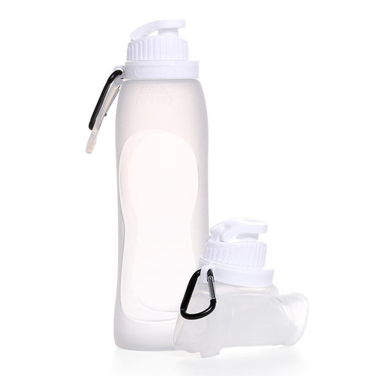 Sports 500ml Silicone Water Bottle