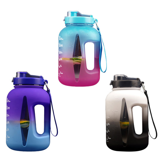 Time Marker 2.2L Large-capacity Water Bottle