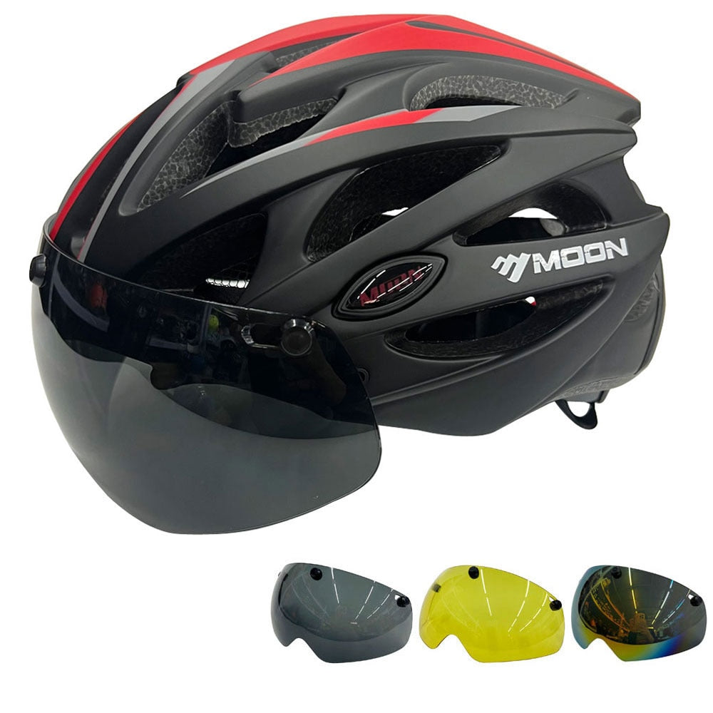 Integrally-Molded Cycling Helmet