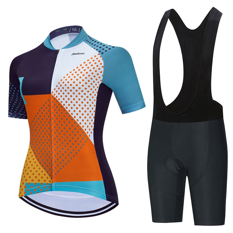 Salexo Women Summer Cycling Jersey