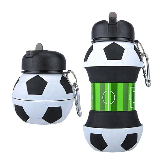 Sports Folding Football Water Bottle